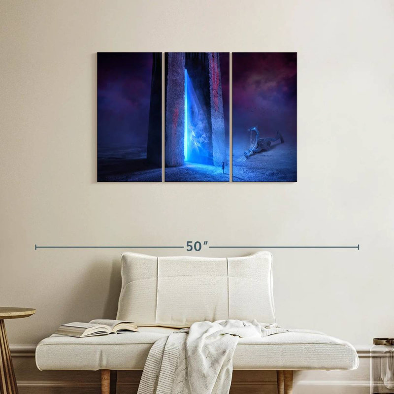 Kelan Time Gate, 24" H x 38" W