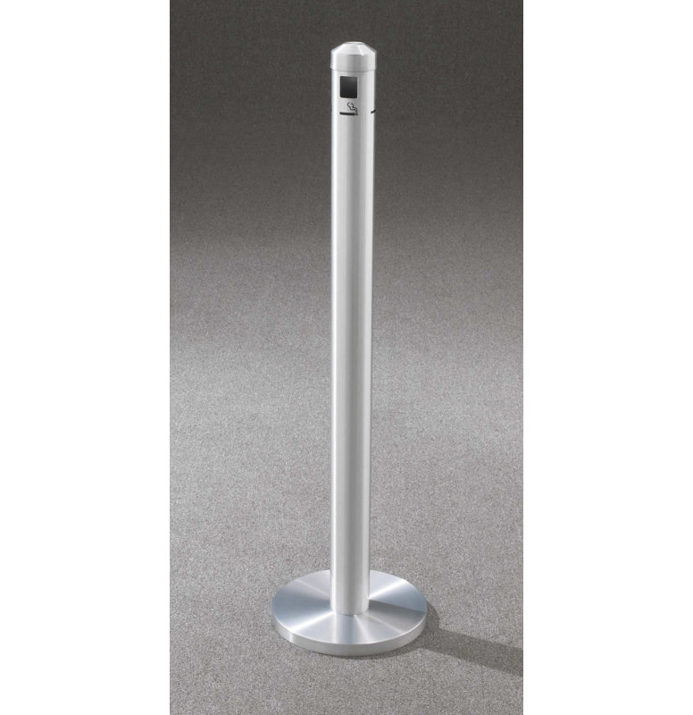 Poteau sur pied Valuemax Series, Aluminium satiné