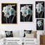 Monochromes Whimsy Wonderland Daffodils II - Jonquilles, art mural-617777752-617777750