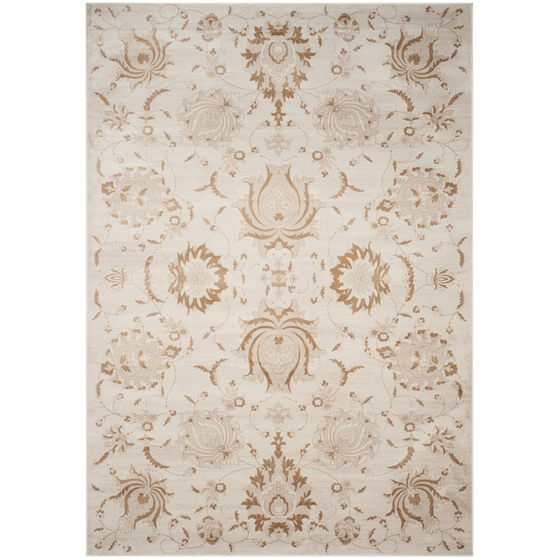 Tapis performance oriental rétro Acropolis, Rectangle 4 pi x 5 pi 7 po