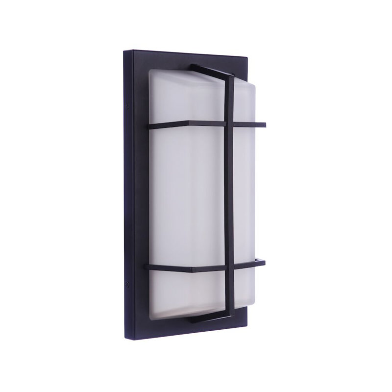 Cloison rectangulaire, Noir, H 6,11 po x l 7,13 po x P 7,13 po