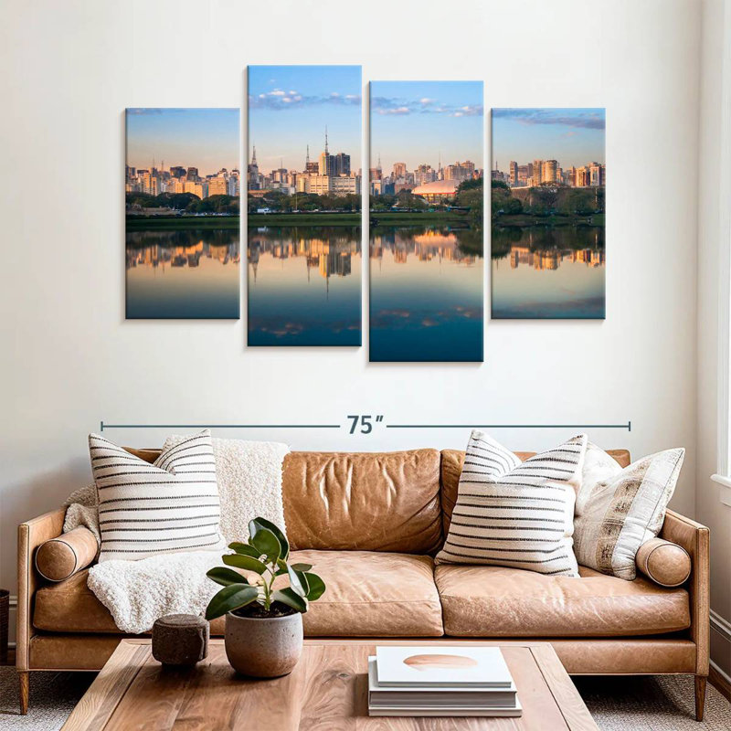 Sireci Sao Paulo Skyline Reflection