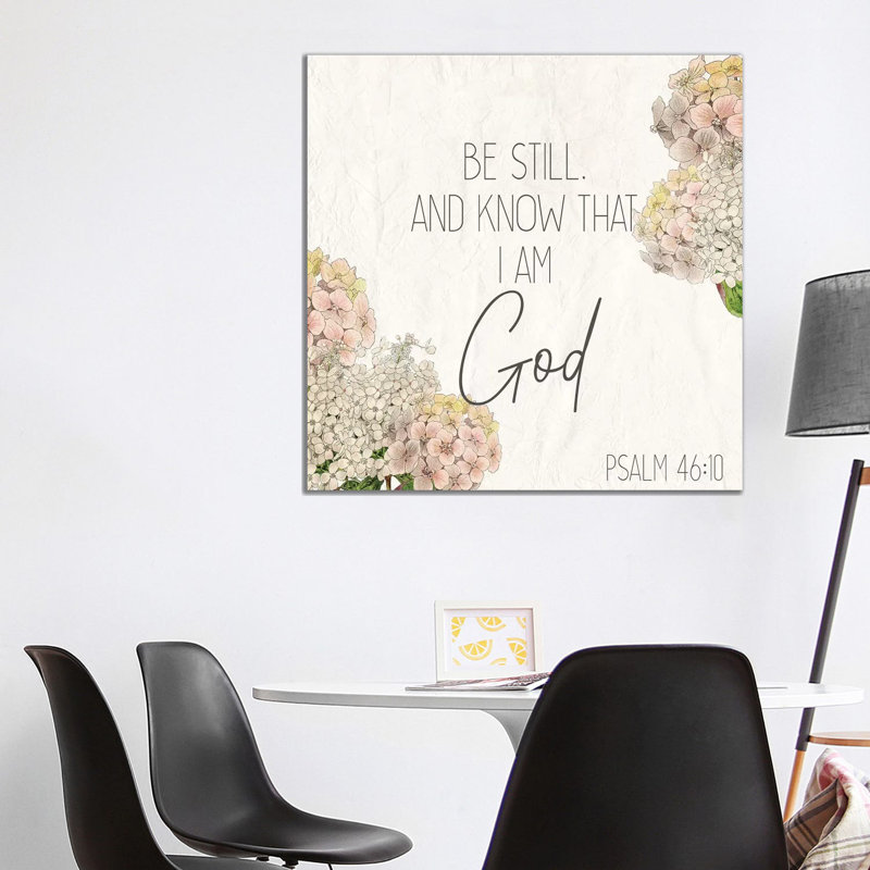 Be Still Floral by Kimberly Allen - Wrapped Canvas Gallery-Wrapped Canvas Giclée, 93.98cm H x 93.98cm W