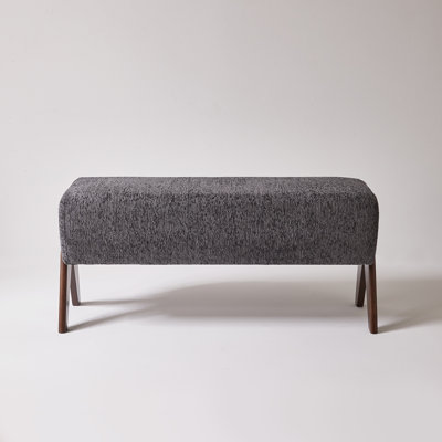 Modern Upholstered Ottoman Bench for Foyer Bedroom Living Space