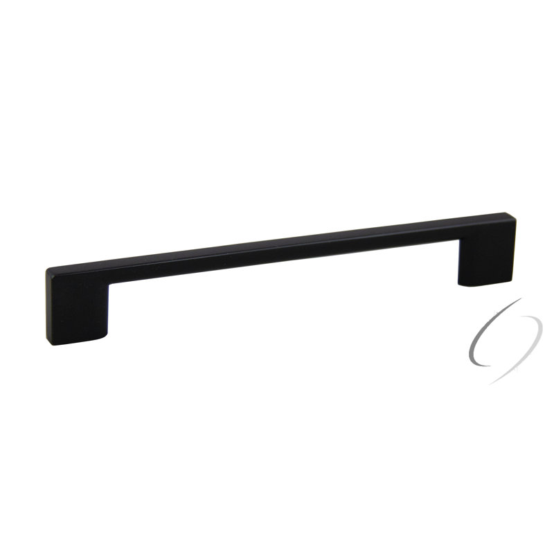 Poignée barre 5 po Miami, Noir mat, 3.75"