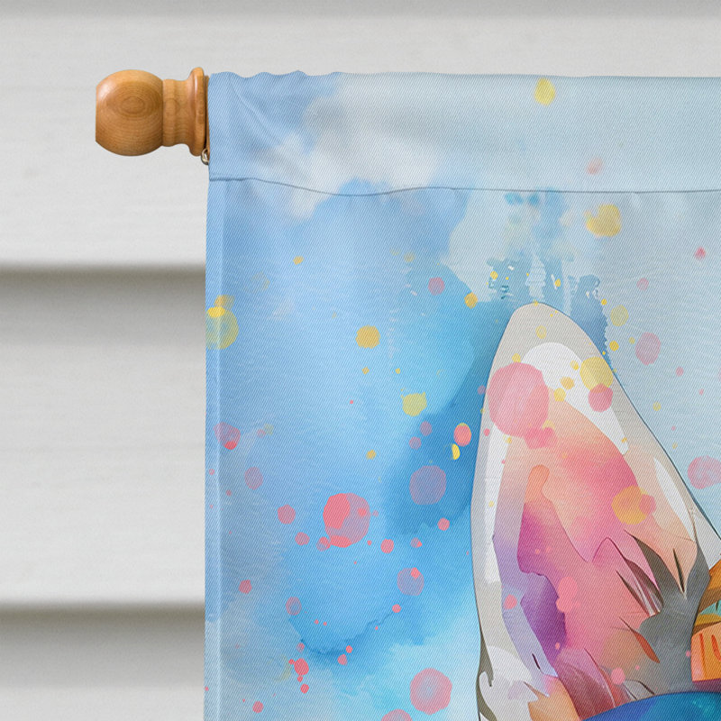 Drapeau de la maison Hippie Dawg, Klee Kai de l'Alaska