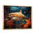 Gold Floater Framed selected