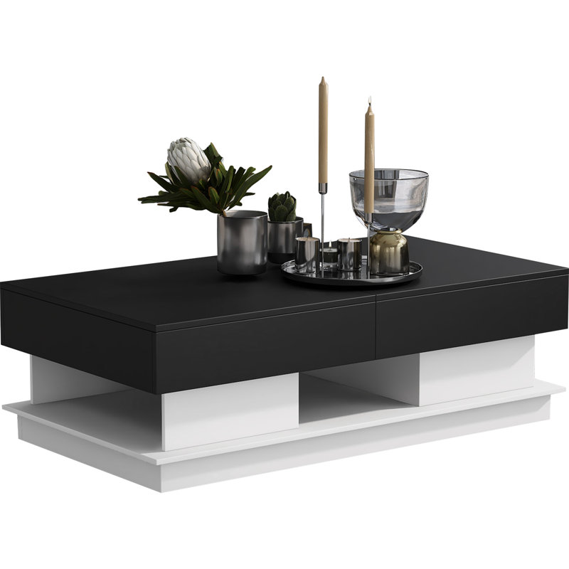 Ashlen Floor Shelf Coffee Table with Storage