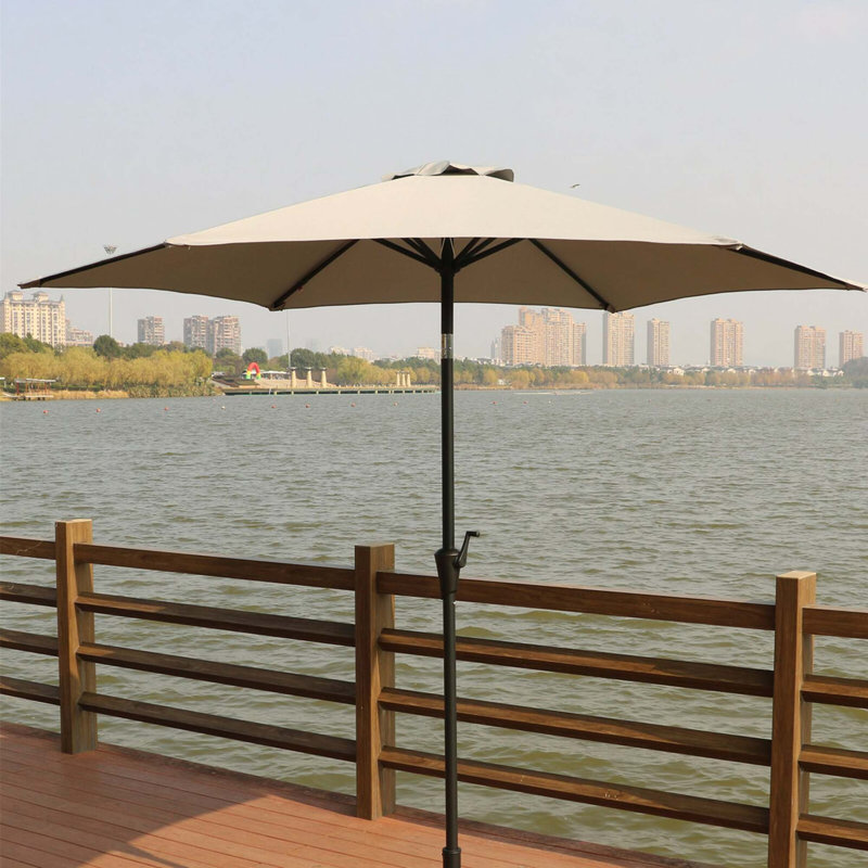 Parasol avec sac de transport, Gris