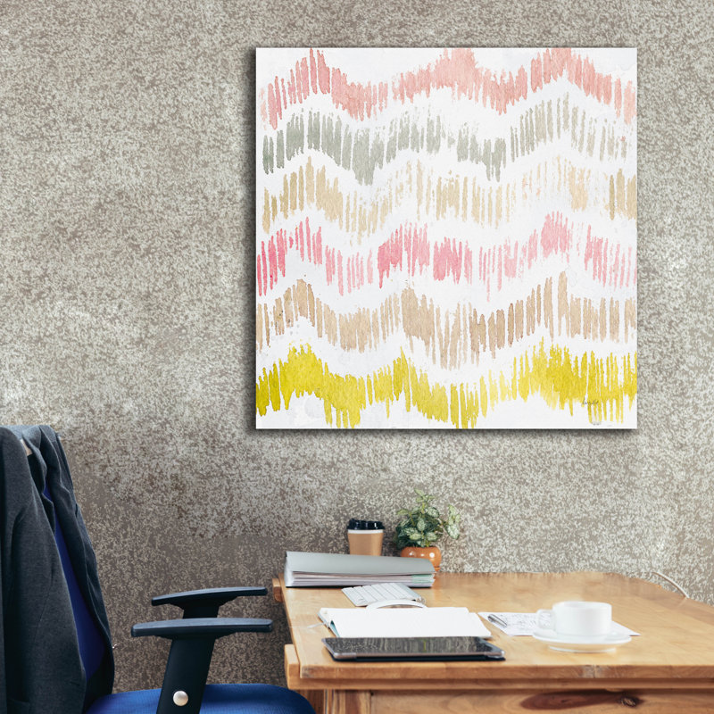 «Epic Graffiti», «Colors Of The Wind 3» par Kristy riz, art mural sur toile, H 37 po x l 37 po x P 1,5 po