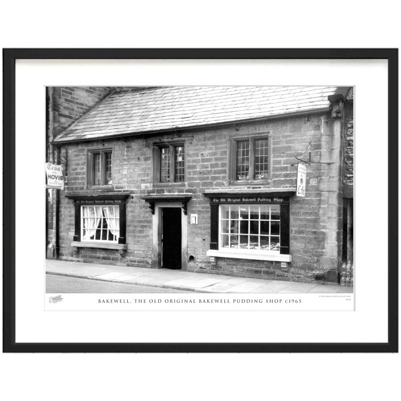 Bakewell, The Old Original Bakewell Pudding Shop C1965 - Single Picture Frame Print, 40cm H x 50cm W x 2.3cm D