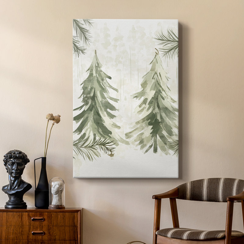 Art de Noël des Fêtes de Noël - galerie sur mesure Cavas, H 27 po x l 18 po