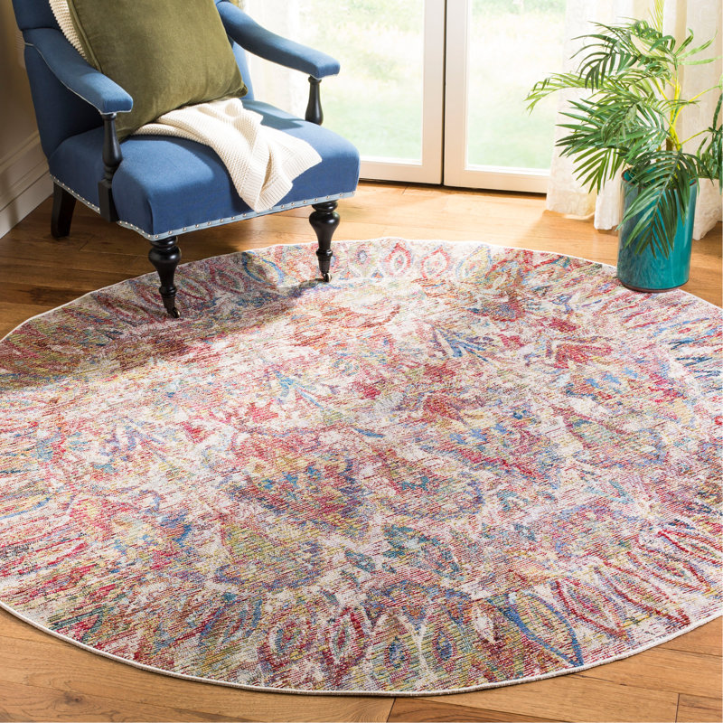 Harmony Performance Abstract Rug, Round 7'