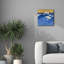 «Seagulls with Gold Sky 3» par Shirley Novak, art mural sur toile-1177651378