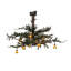 Rustic Lodge 10 - Light Chandelier