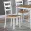 Ensemble de salle à manger contemporain 6 pièces avec chaises et bancs en bois massif