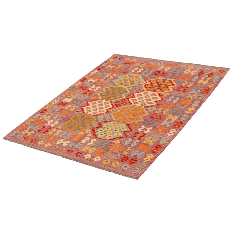 Tapis unique en laine pour nouvel âge 5 pi x 6 pi 5 po Clairemont