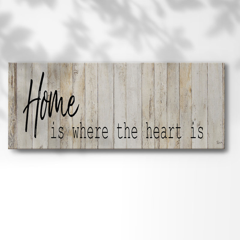 " Home ", 20" H x 50" W x 1.5" D
