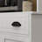 Microwave Cabinet, Storage Cabinet with Storage, White