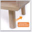 Armoire de rangement en bois de pin massif à 7 compartiments, tablettes fixes pour livres, jouets et décoration intérieure, rangement multi-compartiments moderne