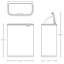 Bo Touch Bin, 60 litre, with 1 inner Plastic Bucket-100043198