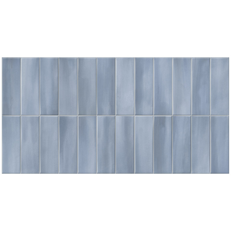 Spanish Allure Porcelain 12"x 24"x 9mm Wall Tile Case (5 PCS, 10.76 Sq. Ft.), Sky