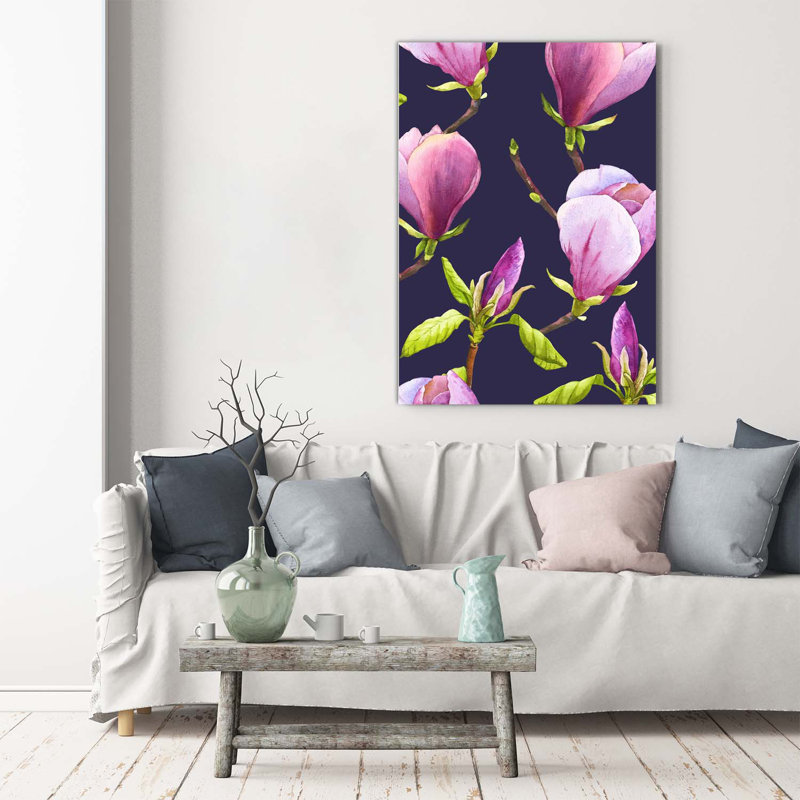 Magnolia - Wrapped Canvas Print