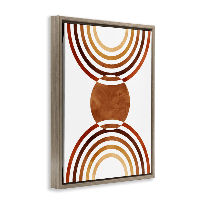 Boho Earthy Arches, Cadre flottant orme Montalcino, H 21 po x l 17 po