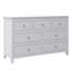 Commode 7 tiroirs en bois massif