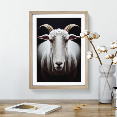 Profile Of A Sheep - Wall Art