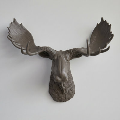 Head Faux Taxidermy Moose Wall Décor