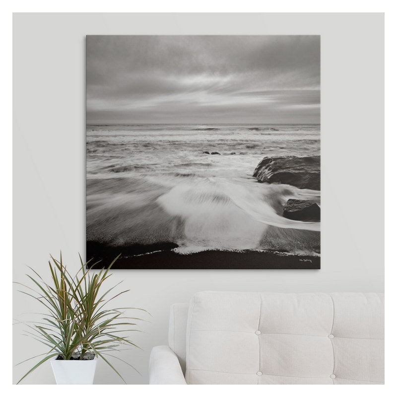 « ii » alan majchrowicz, impression Sunset on the Coast, H 35 po x l 35 po x P 1,5 po, Toile