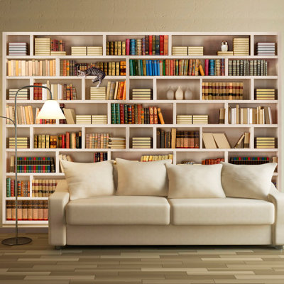 Home Library 2.1m x 300cm Wallpaper