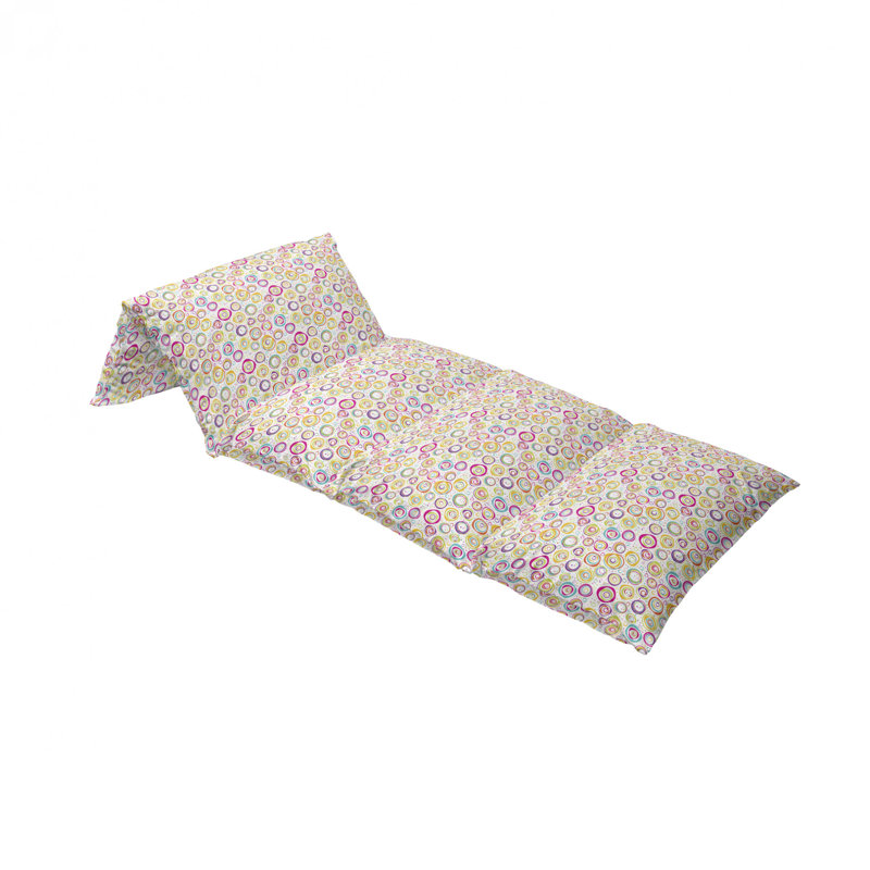 Housse de coussin d'extérieur Circles and Dots, H 2 po x l 36 po x P 88 po