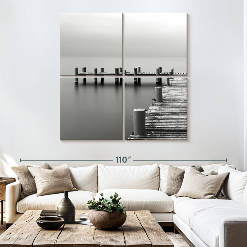 Aletra Monochrome Wood Dock