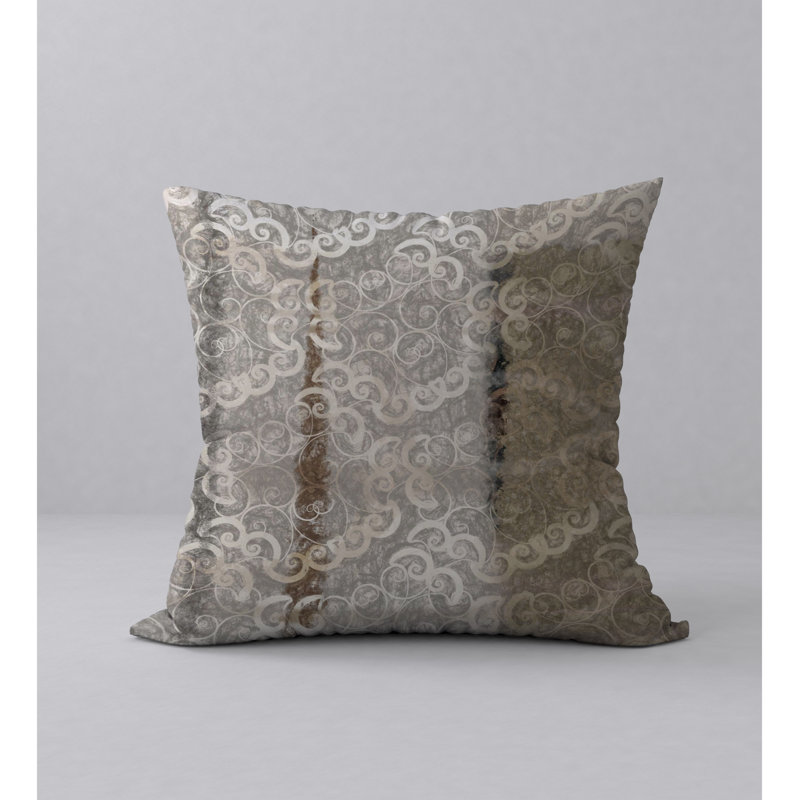 Reversible Throw Pillow, 24" x 24"