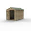  Beckwood 6x10 Pressure Treated Shiplap Apex Garden Shed