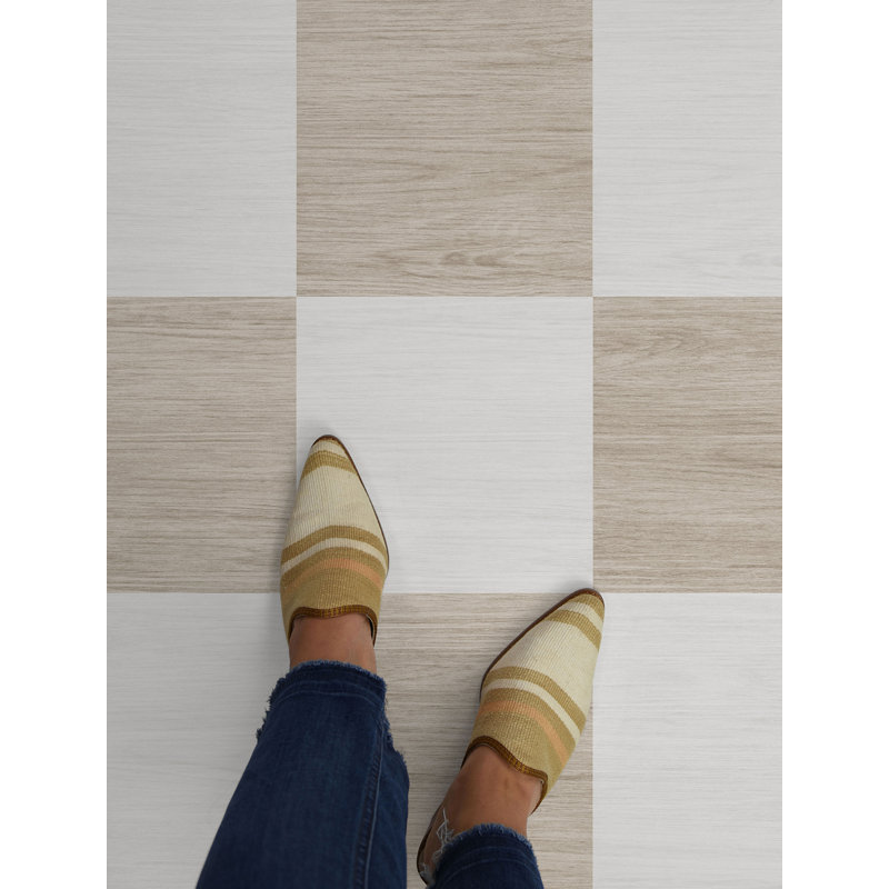 Sahaira 30cm x 30cm Vinyl Floor Tiles 10 Per Pack