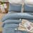 3 Pieces Light Weight Comforters Queen Solid Bedding Comforters Sets-113961222