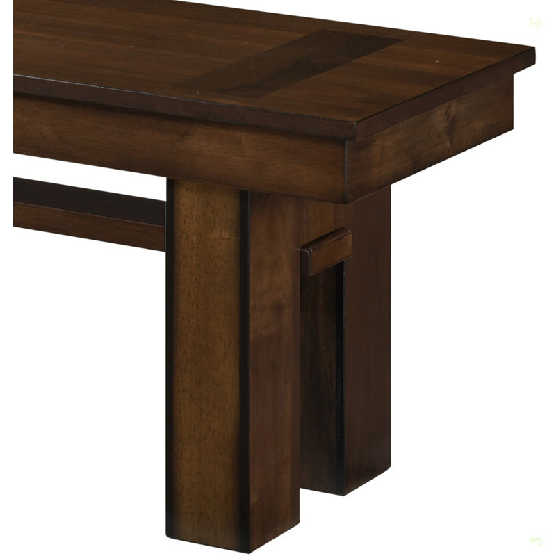 Banc transitionnel en bois