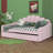 Full Upholstery Daybed Frame With Trundle-2117212357