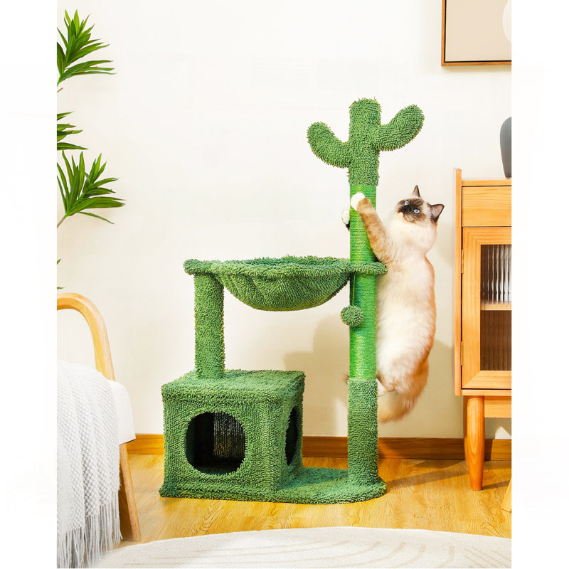Grattoir à chat 4 en 1 Cactus