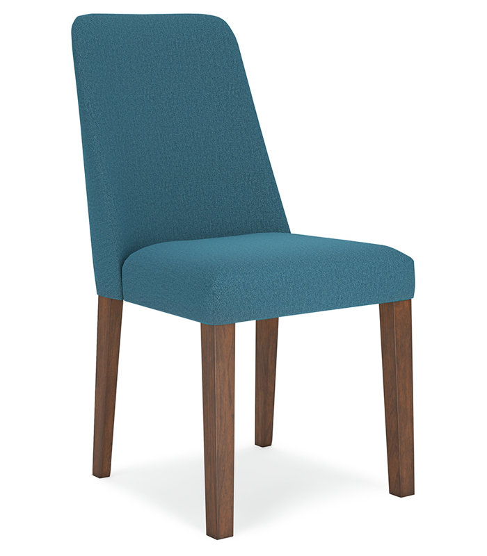 Rhanda Upholstered Side Chair, Black