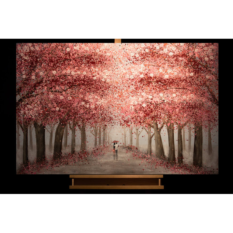 Hand -painted Power of Love Acrylic Painting