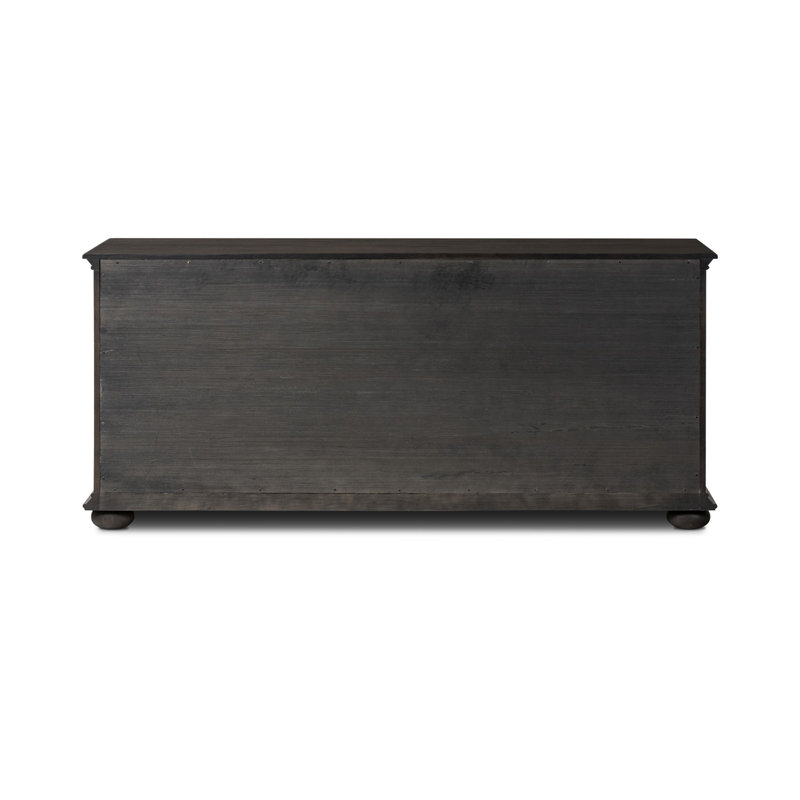 Geoffrey Wide Dresser, Smoked Black