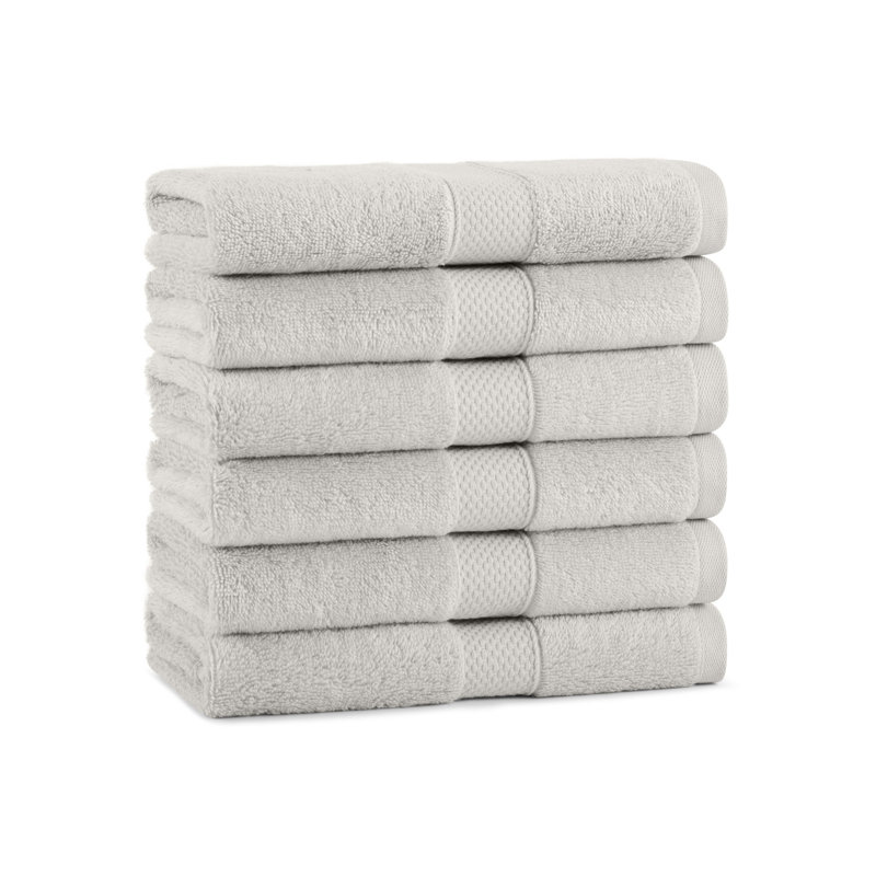 Standard Cotton Hand Towel 16x30 (6/Pack), Clay Tan