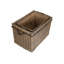 Lexi 2 Piece Wicker Rope Handled Lined Log Basket Set