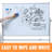 Freestanding Glass Reversible Magnetic Whiteboard-56962327