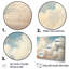 «Beige Minimalisme Clouds II», reproduction sur toile-48590406-48590402