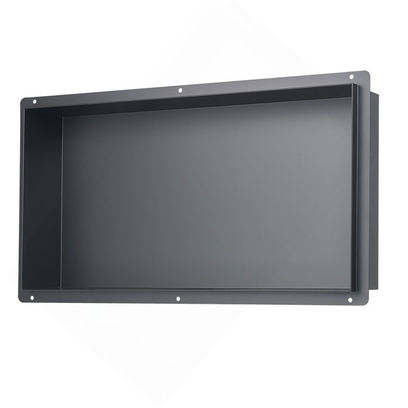 Tablette de douche encastrée sans cadre 13 po x 25 po x 4 po